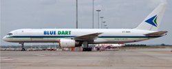 By Air Blue Dart Courier Service